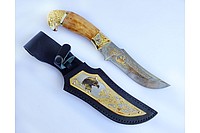 Нож Орел дамаск N6